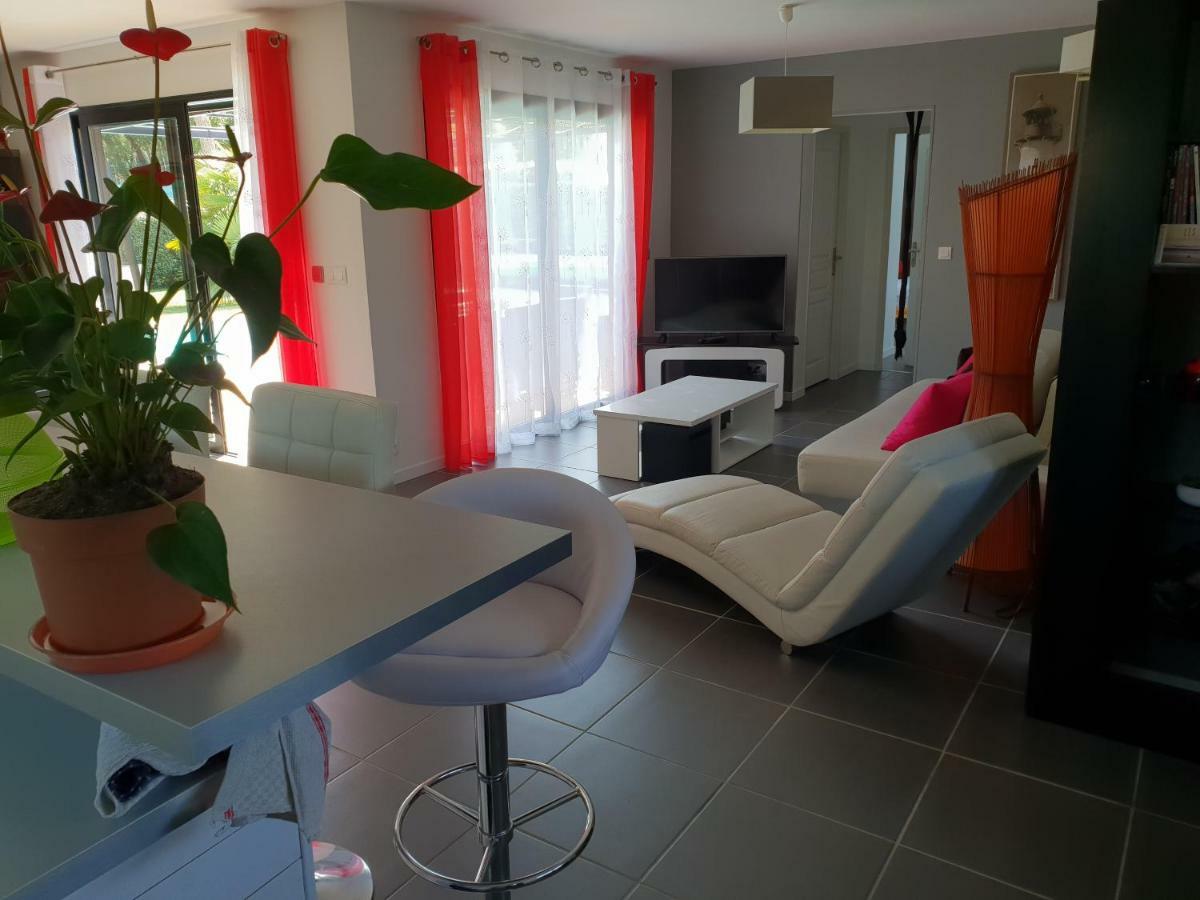 Villa Avec Piscine Chauffee Moliets-et-Maa Luaran gambar